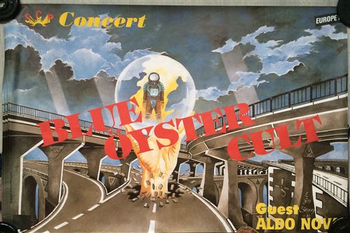 Blue Oyster Cult - French Promo Poster - 80x120cm - Affiche État correct reconditionné disponible sur Fnac