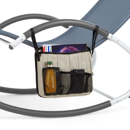 Blumfeldt Brentwood Bag Sacoche pour fauteuil à bascule - 4 poches en maille - PVC & Polyester État correct Blumfeldt reconditionné disponible sur Fnac