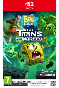Bob l'Eponge - Les Titans des Marées Nintendo Switch 2 Très bon état reconditionné disponible sur Darty