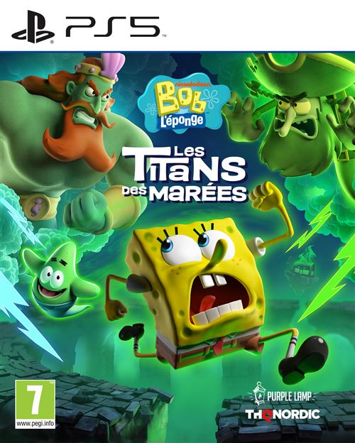 Bob l'Eponge - Les Titans des Marées PS5 État correct - 25,98 € Bob l'Eponge - Les Titans des Marées PS5 État correct THQ Nordic reconditionné disponible sur Fnac