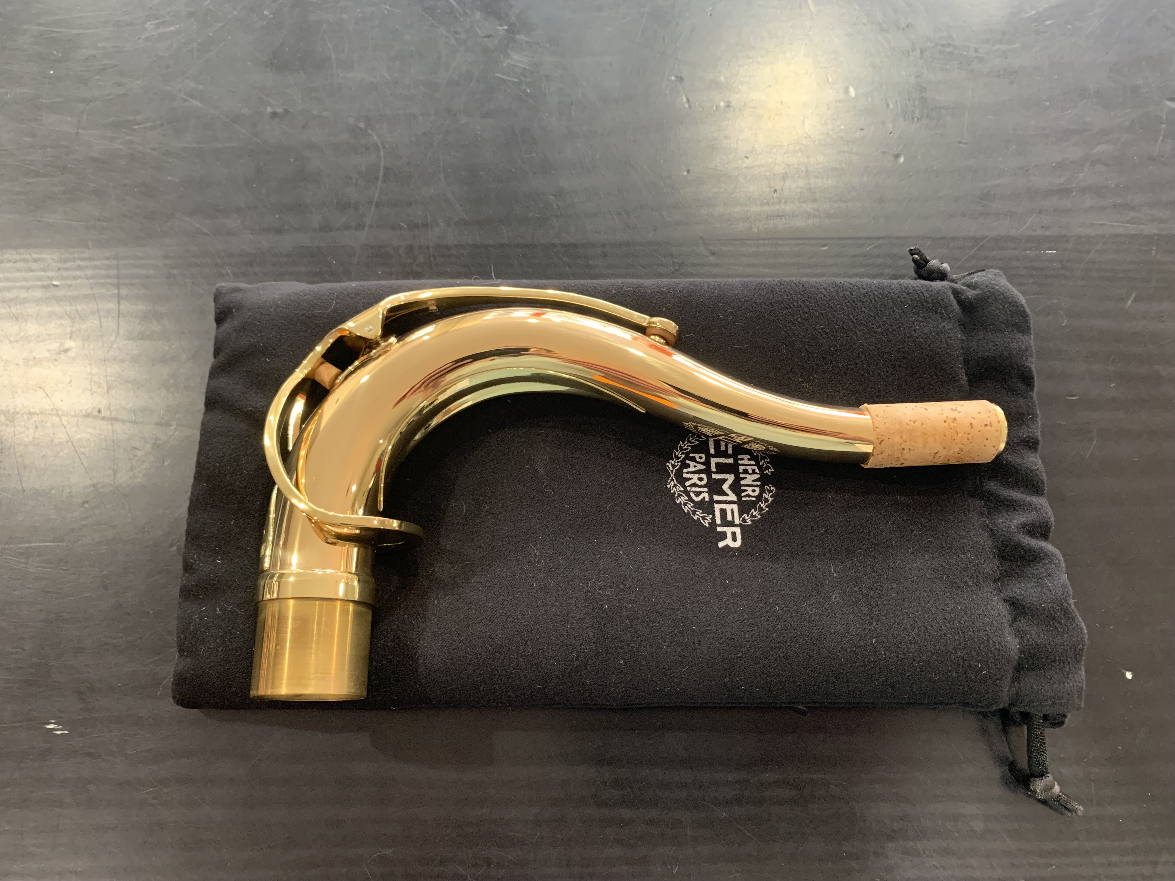 Bocal saxophone ténor Selmer cuivre rose sax ténor SA80 SII Très bon état reconditionné disponible sur Zic Ethic