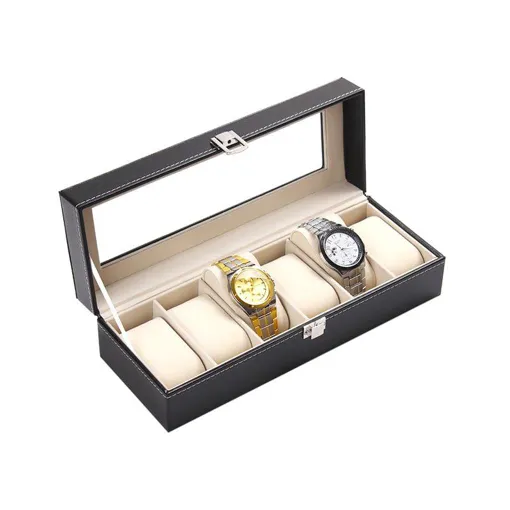 Boîte à montres / Clockbox de luxe pour 6 montres occasion reconditionné disponible sur Rakuten