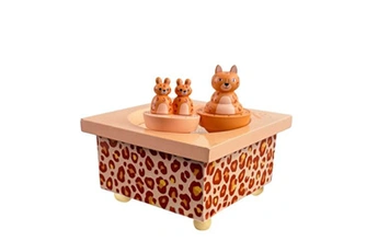 Boîte à musique Dancing Léopard & Souris Bon état - 18,99 € Boîte à musique Dancing Léopard & Souris Bon état Trousselier reconditionné disponible sur Darty | Dero