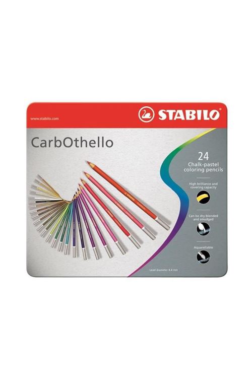 Boîte de 24 Crayons Stabilo Carbothello État correct Stabilo reconditionné disponible sur Fnac