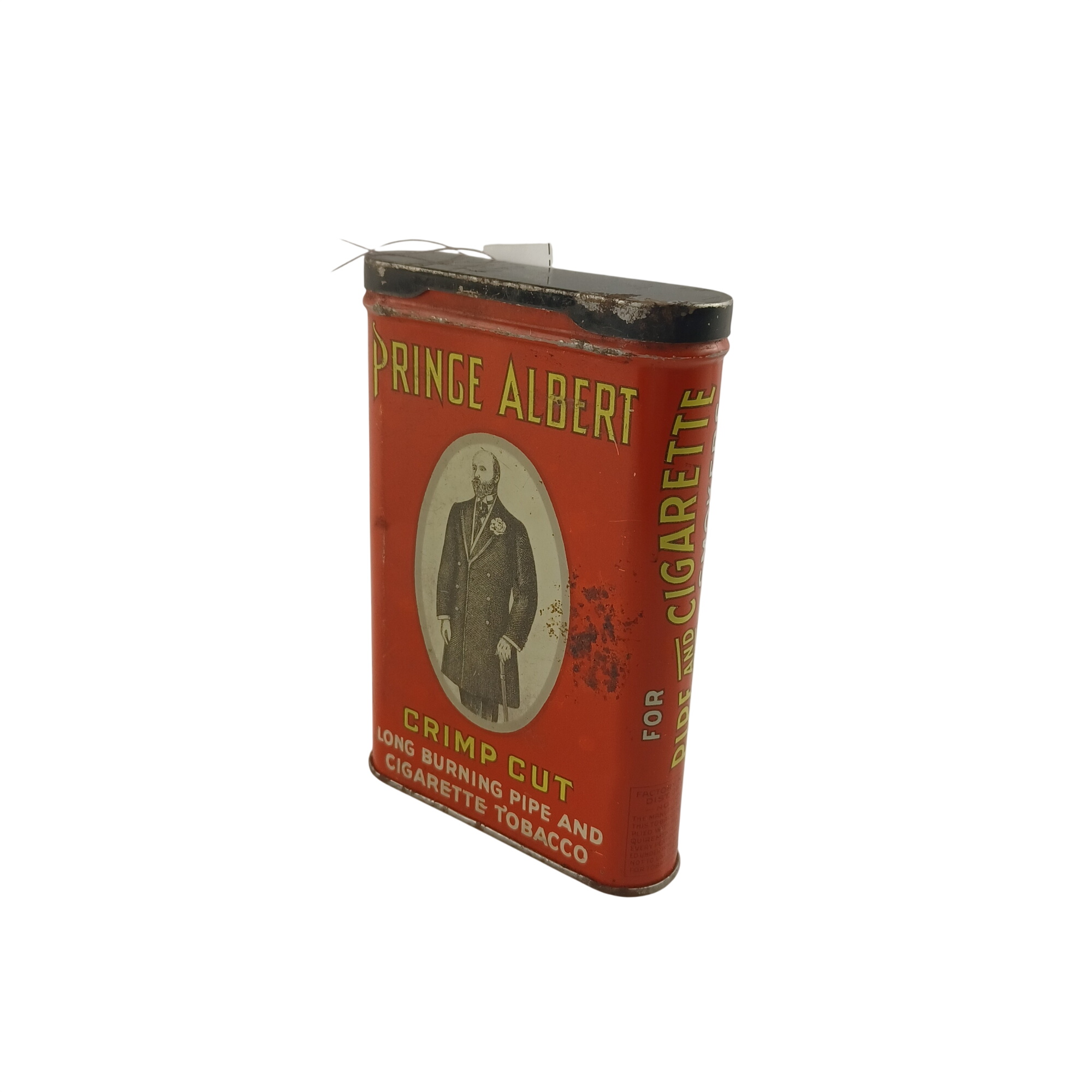 Acheter Boite de métal tabatière du Prince Albert Crimp Cut Très bon état - 10,00 € Boite de métal tabatière du Prince Albert Crimp Cut Très bon état reconditionné disponible sur Label Emmaüs
