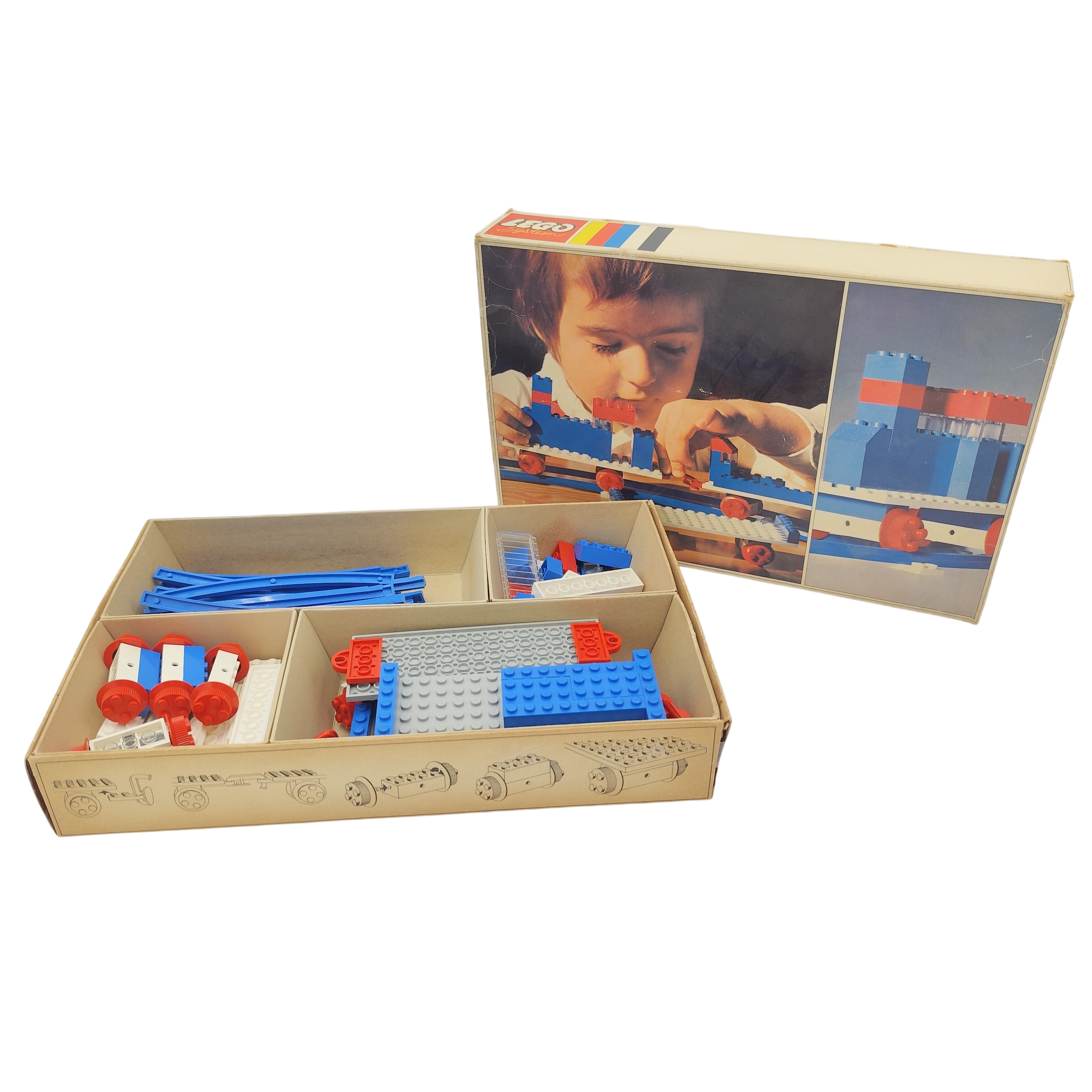 Boite Lego - Train n°111 - Incomplet Bon état - 150,00 € Boite Lego - Train n°111 - Incomplet Bon état reconditionné disponible sur Label Emmaüs