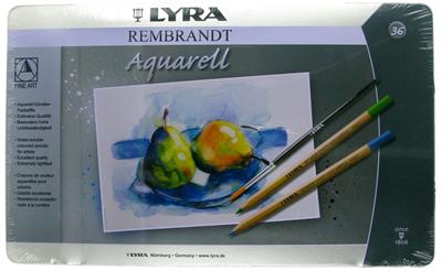 Boîte métal 36 crayons Rembrandt Aquarell État correct reconditionné disponible sur Fnac