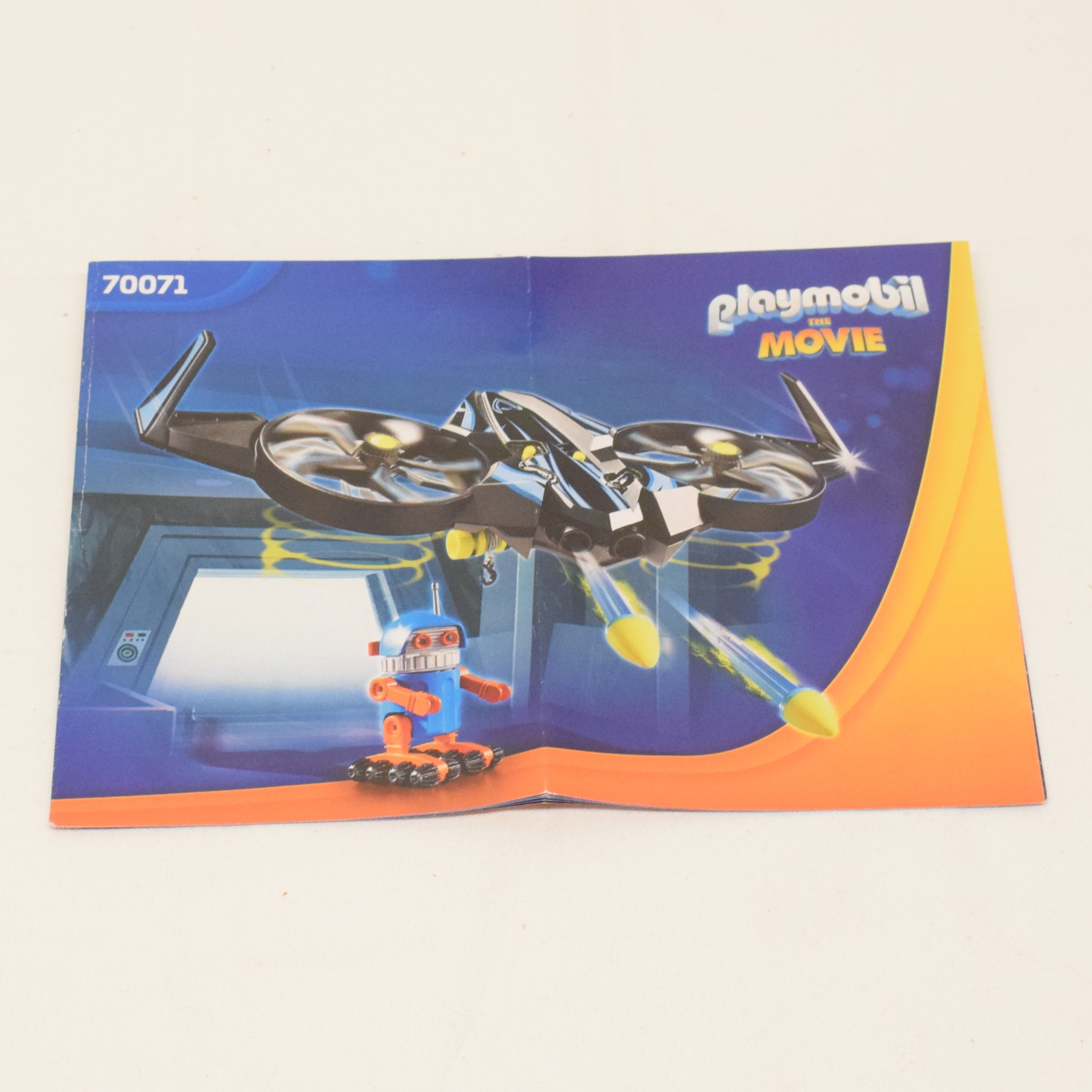Voir photo 5 de Boite playmobil The Movie 70071 drone et robot Boite playmobil The Movie 70071 drone et robot État correct reconditionné photo 5