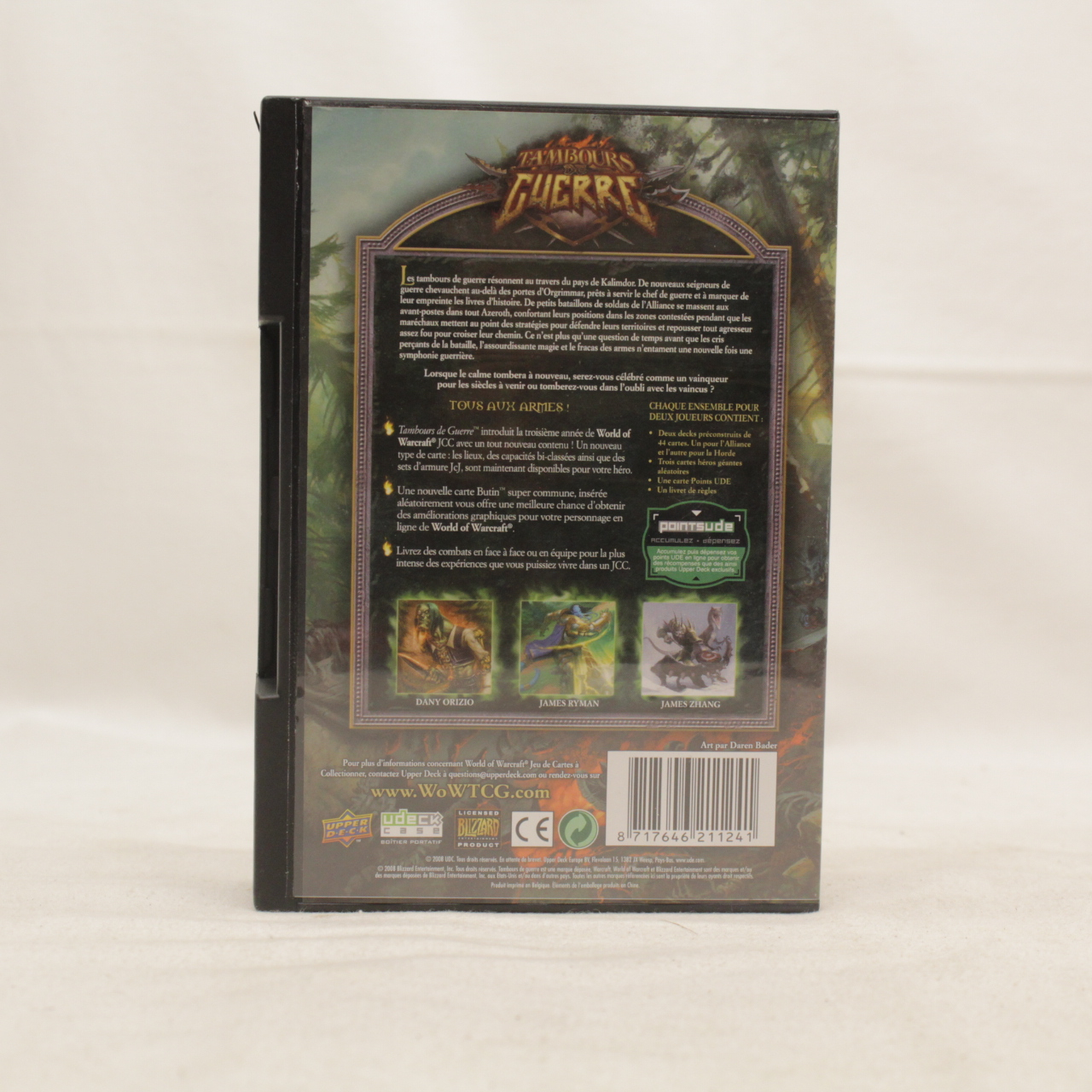 Voir photo 3 de Boite pour ranger les cartes de jeu world of warcraft Tambours De Guerre Boite pour ranger les cartes de jeu world of warcraft Tambours De Guerre État correct reconditionné photo 3