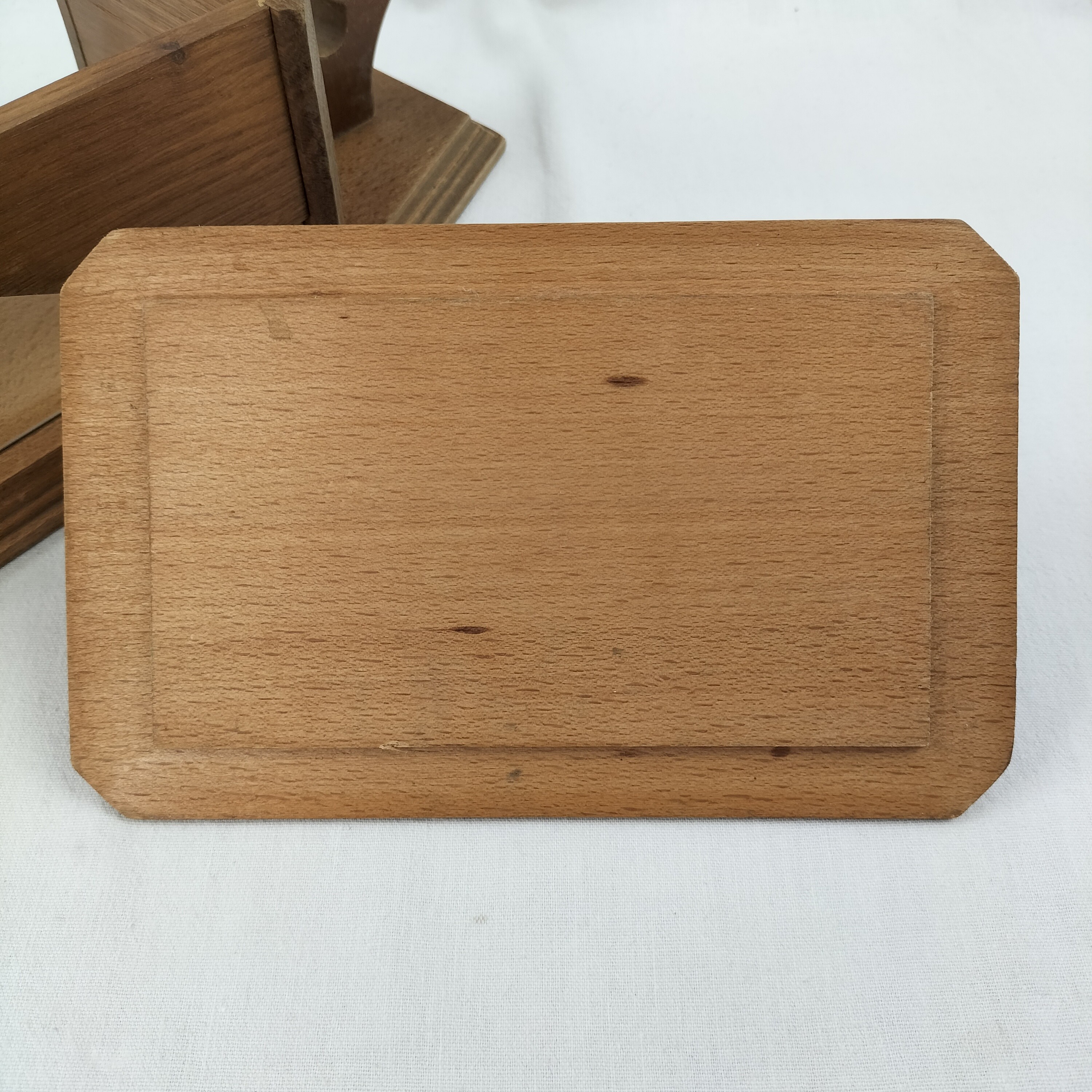 Voir photo 7 de Boîte vitrine en bois avec poignée – Rangement déco Boîte vitrine en bois avec poignée – Rangement déco Bon état reconditionné photo 7