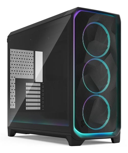 Boitier PC Fractal Design Meshify 3 XL grand tour noir ARGB avec panneau latéral verre trempé État correct Fractal Design reconditionné disponible sur Fnac
