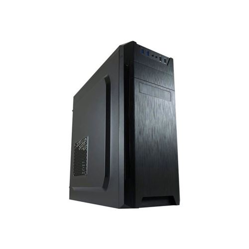 Boîtier PC LC-Power Midi-7040B Noir - USB 3.0 - Aluminium brossé - Éclairage RVB État correct N/A reconditionné disponible sur Fnac