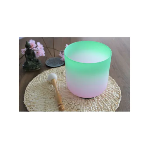 Bol Chantant En Cristal Candy Rose Et Vert Diamètre 15 Cm Bon état reconditionné disponible sur Rakuten