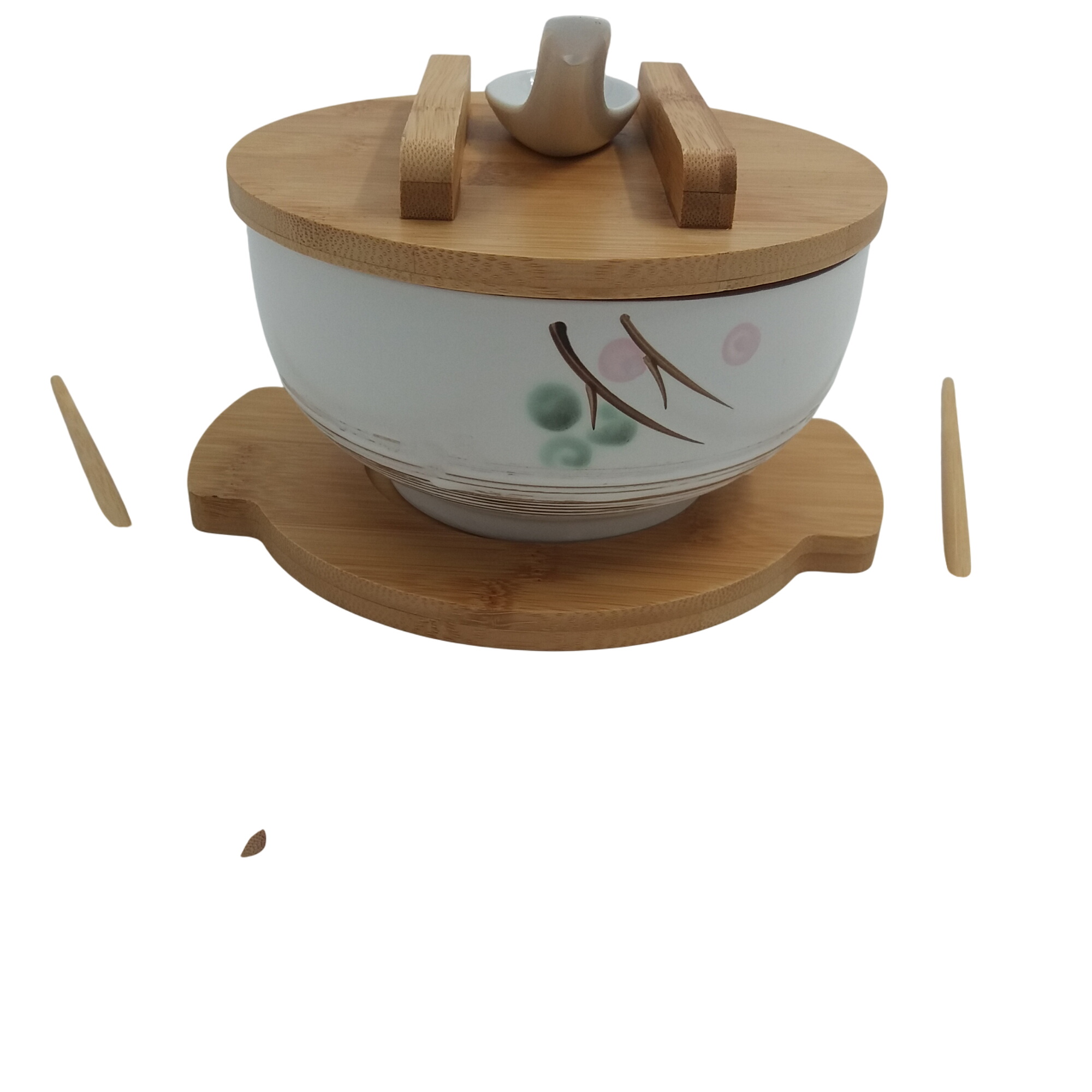 Bol de ramen / nouilles / soupe. Céramique et bois. Dessin sur et dans le bol. Décor floral. Spirale à l’intérieur. Cuillère et baguette. Très bon état - 27,00 € Bol de ramen / nouilles / soupe. Céramique et bois. Dessin sur et dans le bol. Décor floral. Spirale à l’intérieur. Cuillère et baguette. Très bon état reconditionné disponible sur Label Emmaüs