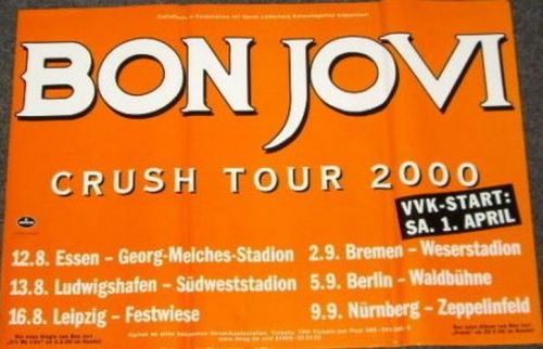 Bon Jovi - 60x84 cm - AFFICHE / POSTER État correct reconditionné disponible sur Fnac