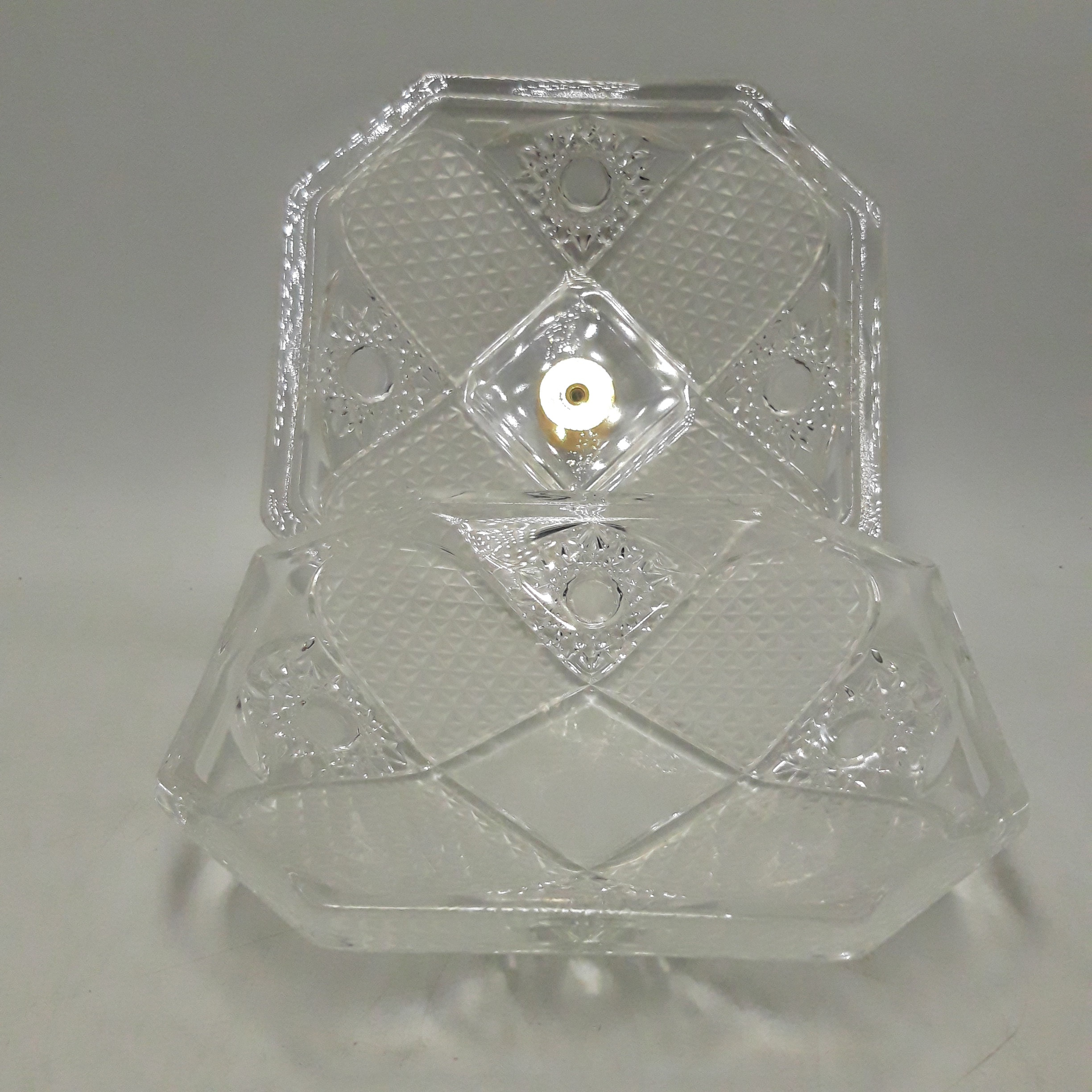 Voir photo 3 de Bonbonnière en verre Bonbonnière en verre Bon état reconditionné photo 3