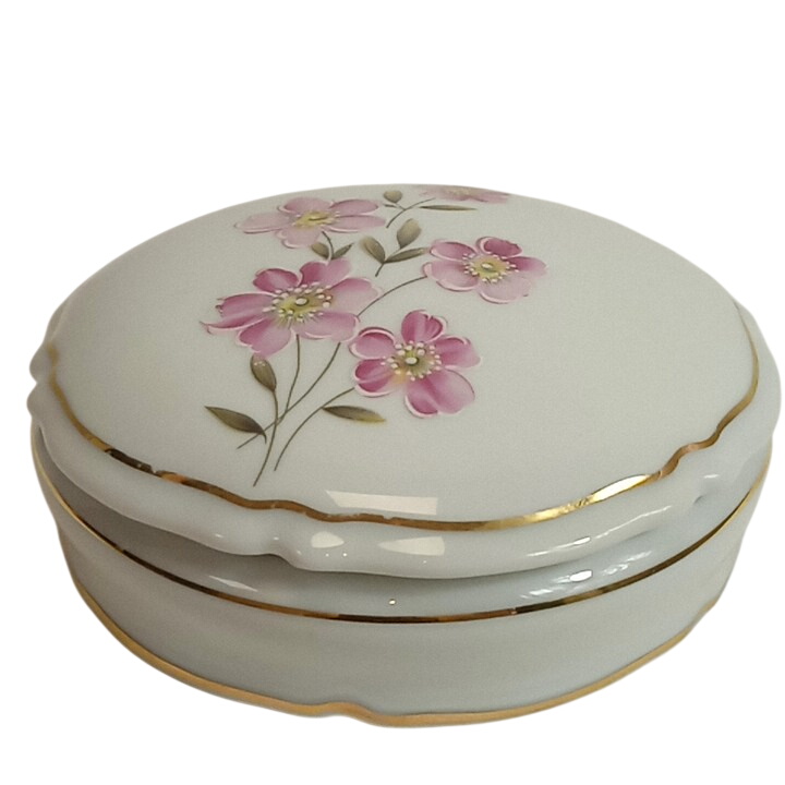 Acheter Bonbonnière Porcelaine de Limoges Parfait état - 10,00 € Bonbonnière Porcelaine de Limoges Parfait état reconditionné disponible sur Label Emmaüs