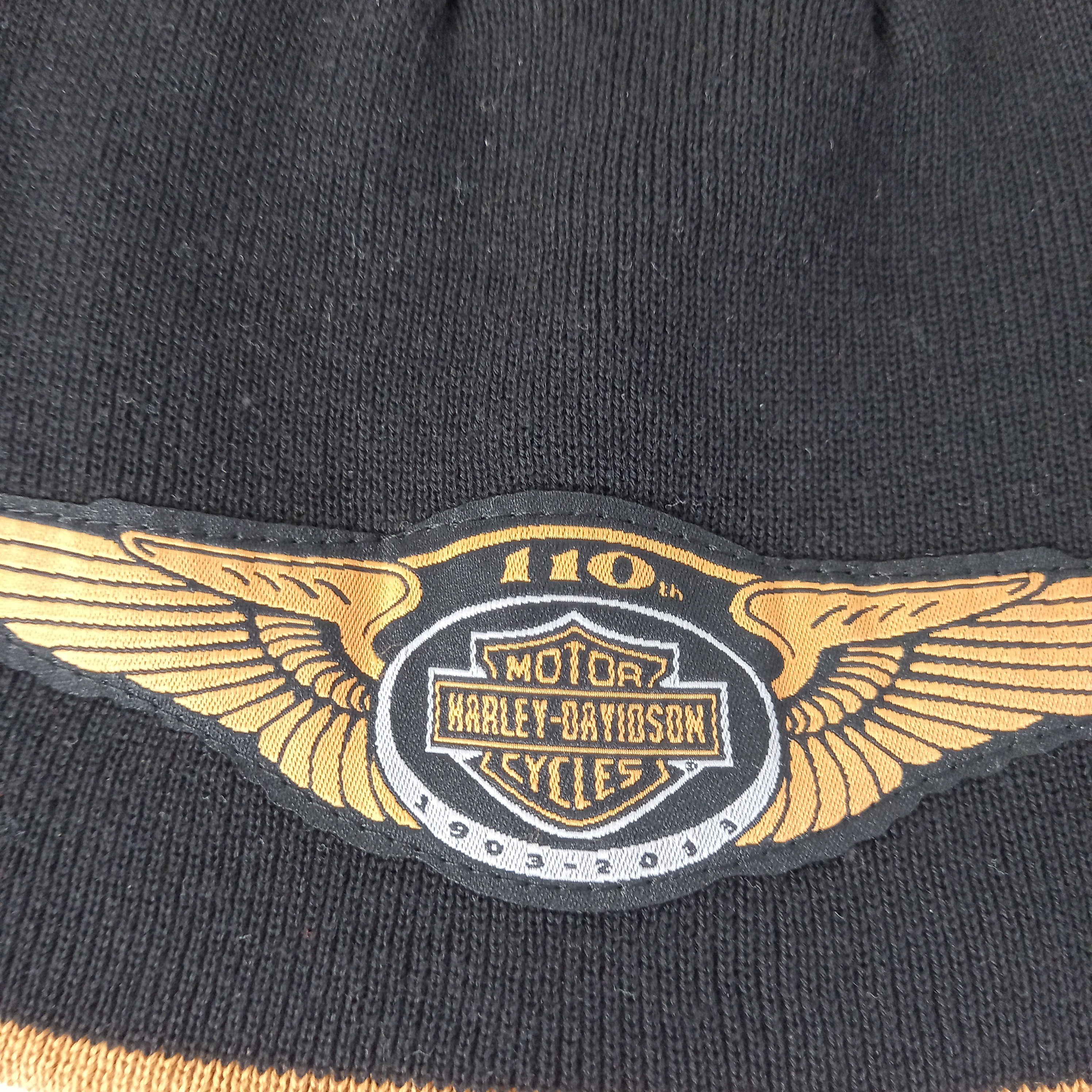 Voir photo 4 de Bonnet noir officiel Harley-Davidson, en coton et acrylique, de marque Genuine MotorClothes - taille unique Bonnet noir officiel Harley-Davidson, en coton et acrylique, de marque Genuine MotorClothes - taille unique Très bon état reconditionné photo 4