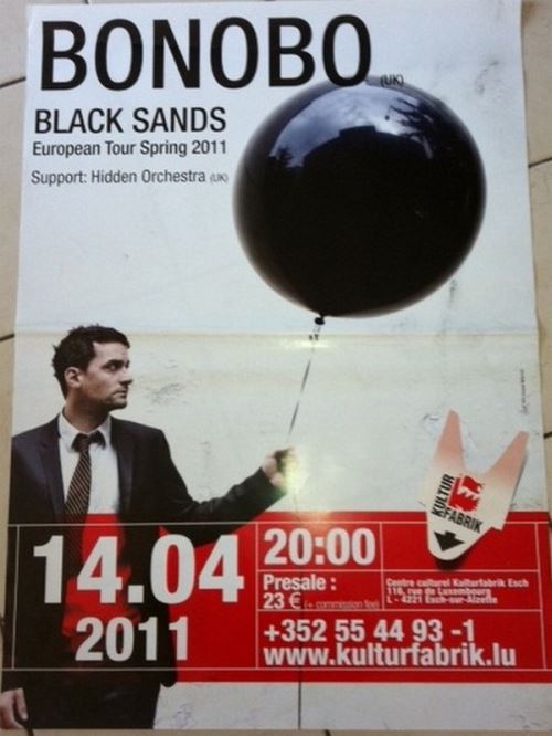 Bonobo - 70x100 cm - AFFICHE / POSTER État correct N/A reconditionné disponible sur Fnac