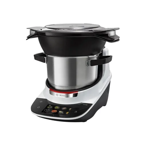Bosch Cookit MCC9555FWC - Robot cuiseur - 3 litres - 1.8 kWatt Bon état reconditionné disponible sur Rakuten
