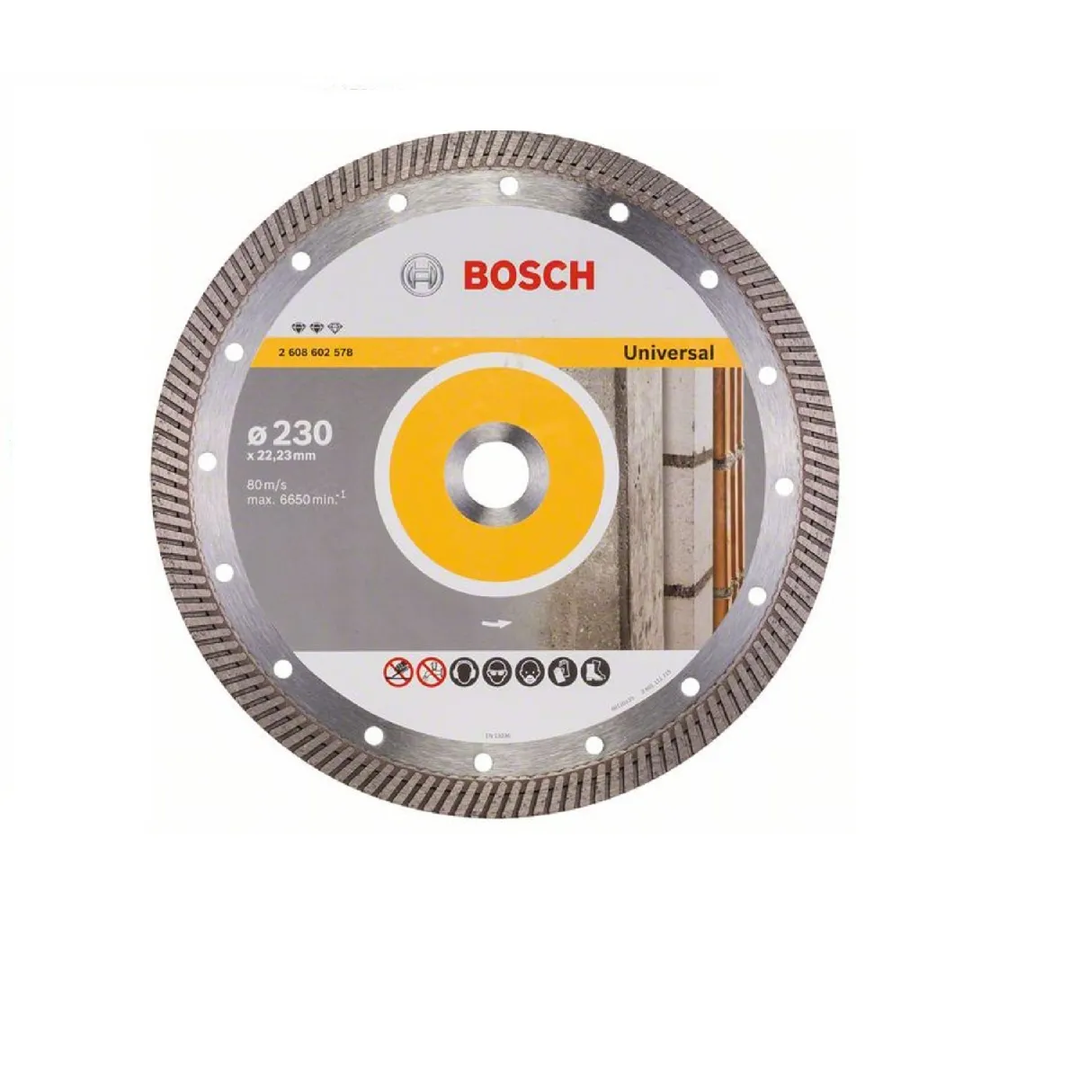 Bosch Disque diamant 230 mm État correct - 16,27 € Bosch Disque diamant 230 mm État correct Bosch reconditionné disponible sur Rue du Commerce Seconde Vie