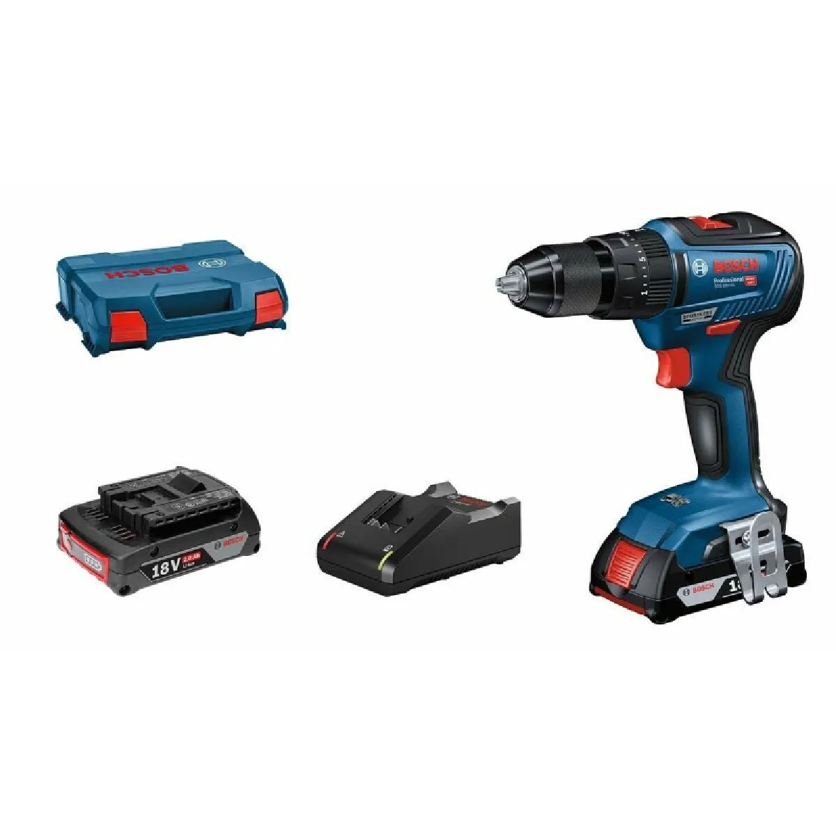 Bosch GSB 18V-55 Reconditionné - 155,92 € Bosch GSB 18V-55 Reconditionné Bosch reconditionné disponible sur Rue du Commerce Seconde Vie