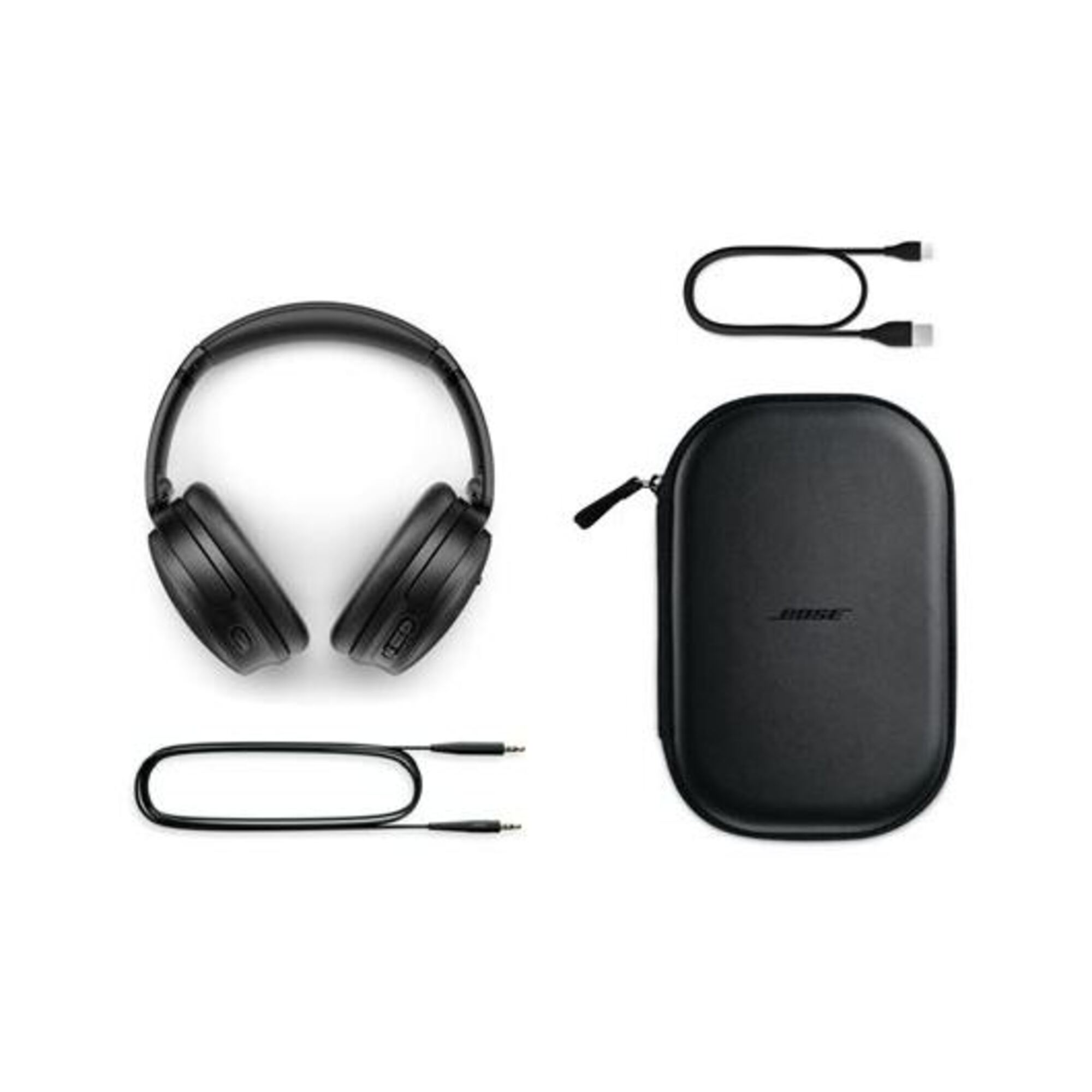 Bose QuietComfort 45 Casque Avec fil &sans fil Arceau Appels/Musique USB Type-C Bluetooth Noir - Très bon état Très bon état Bose reconditionné photo 3 | Dero
