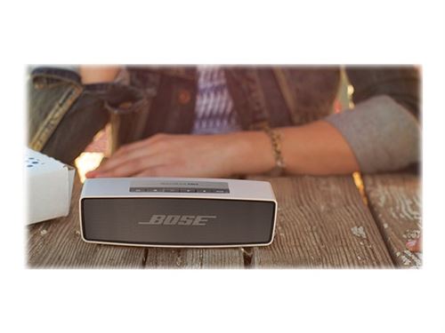 Bose SoundLink Mini - Haut-parleur - pour utilisation mobile - sans fil - Bluetooth - argent État correct Bose reconditionné disponible sur Fnac