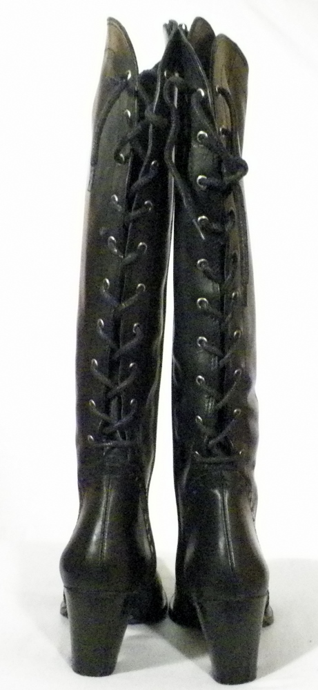 Voir photo 2 de Botte Femme Noire FOREVA T 35. Botte Femme Noire FOREVA T 35. Bon état reconditionné photo 2