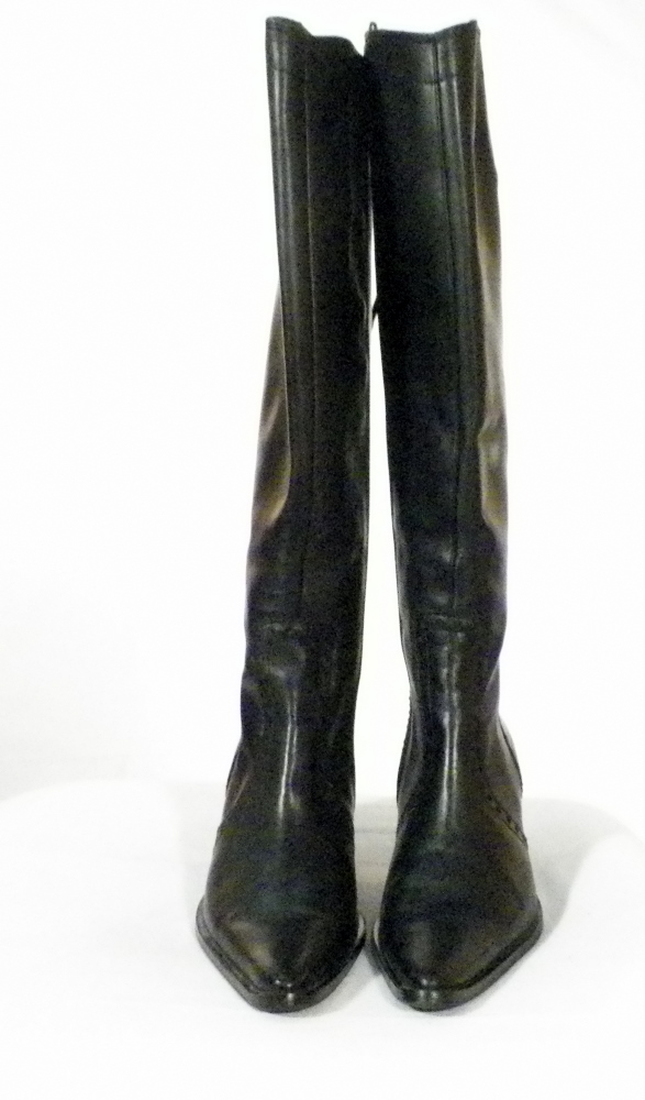 Voir photo 4 de Botte Femme Noire FOREVA T 35. Botte Femme Noire FOREVA T 35. Bon état reconditionné photo 4