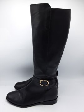 Acheter Botte Minelli noir de seconde main - 30,00 € | Dero Botte Minelli noir de seconde main Minelli reconditionné disponible sur Claquettes Market | Dero