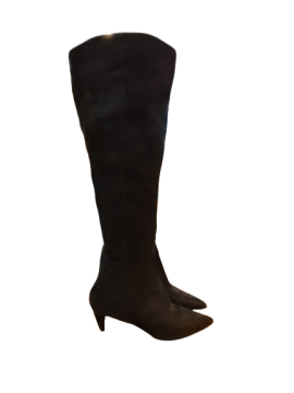 Bottes cuissardes PROMOD noires de seconde main Très bon état - 30,00 € Bottes cuissardes PROMOD noires de seconde main Très bon état Promod reconditionné disponible sur Claquettes Market