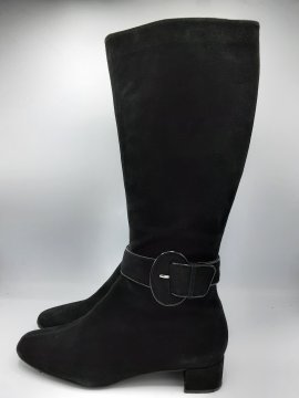 Bottes EMERGENCE noires de seconde main - 30,00 € Bottes EMERGENCE noires de seconde main Geox reconditionné disponible sur Claquettes Market