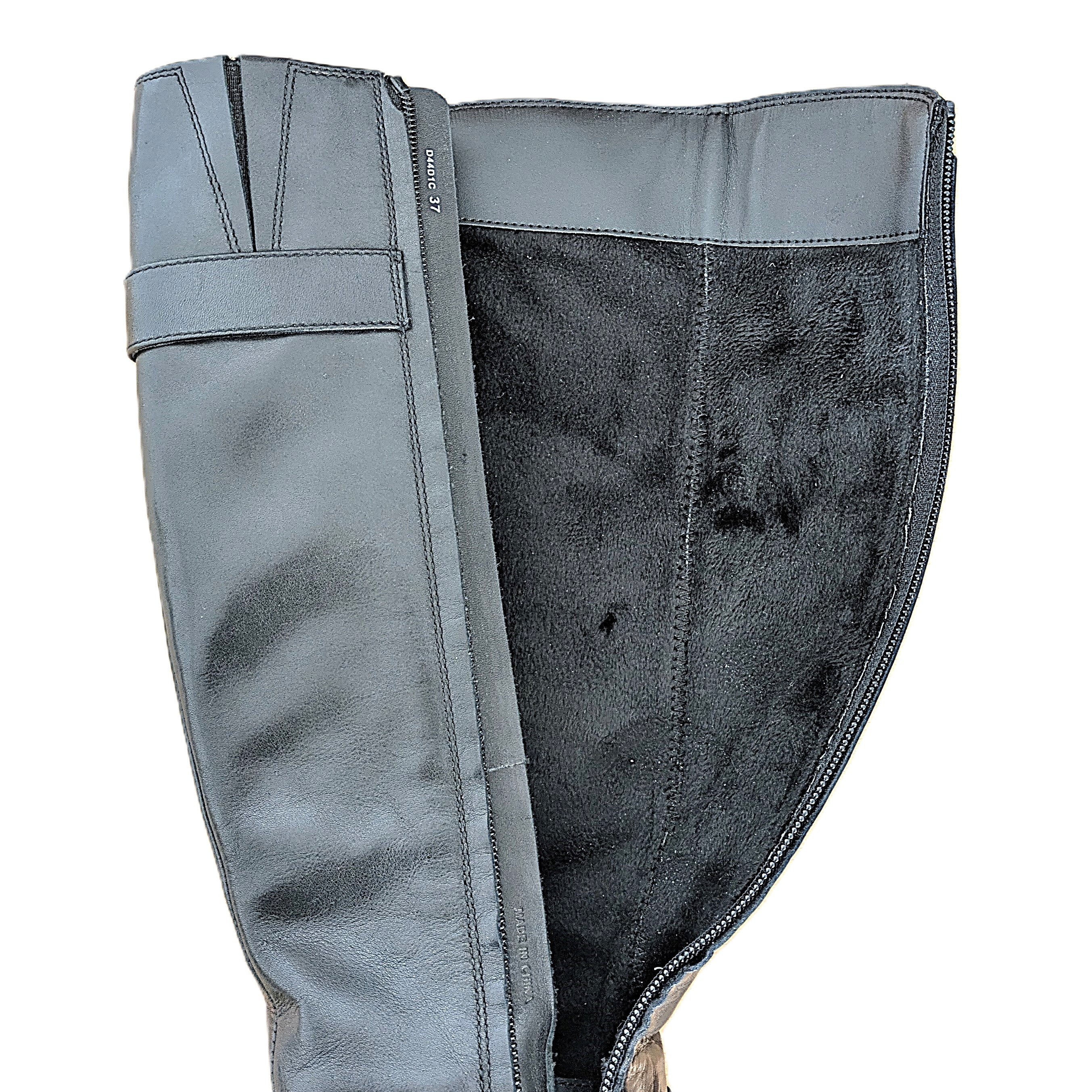 Voir photo 8 de Bottes hautes Geox en cuir noir - confort & style (T.37) Bottes hautes Geox en cuir noir - confort & style (T.37) Parfait état reconditionné photo 8