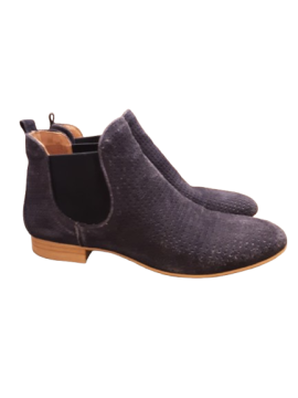 Acheter Bottines bleues marine de seconde main - 25,00 € Bottines bleues marine de seconde main N/A reconditionné disponible sur Claquettes Market