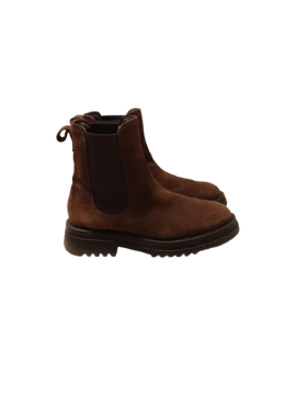 Acheter Bottines marron texto de seconde main - 30,00 € Bottines marron texto de seconde main N/A reconditionné disponible sur Claquettes Market
