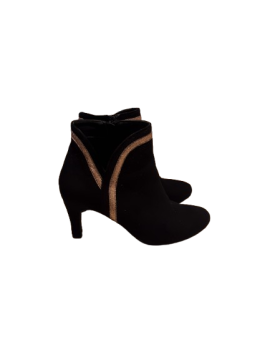 Bottines noires de seconde main - 10,00 € Bottines noires de seconde main N/A reconditionné disponible sur Claquettes Market