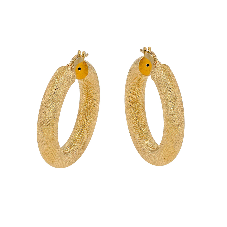 Boucles créoles or Parfait état - 1300,00 € Boucles créoles or Parfait état reconditionné disponible sur Gemme Les Bijoux