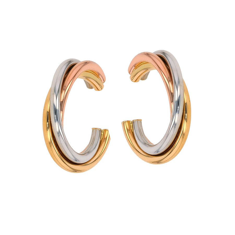 Boucles créoles or Parfait état - 670,00 € Boucles créoles or Parfait état reconditionné disponible sur Gemme Les Bijoux | Dero