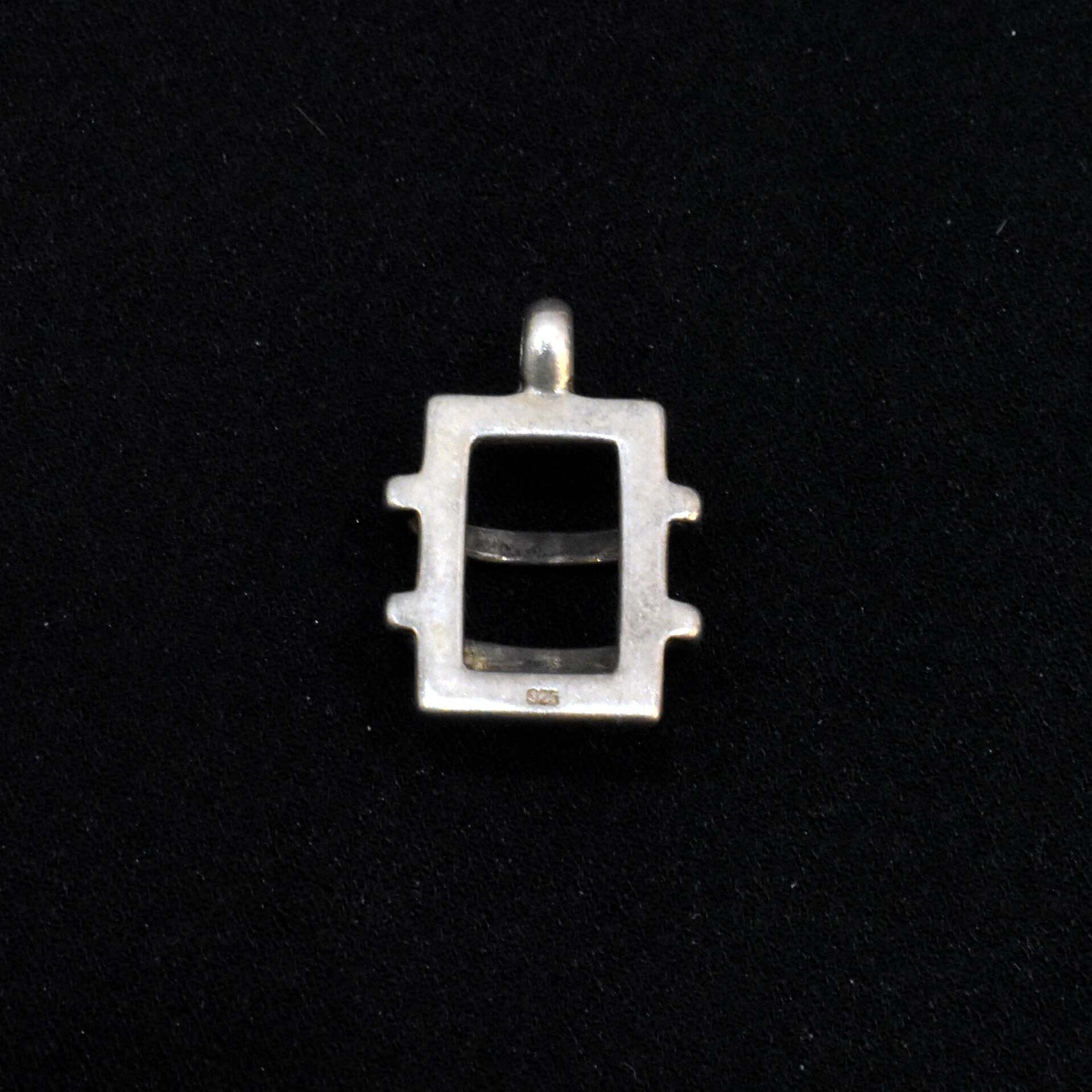 Voir photo 6 de Boucles d'Oreilles & Pendentif Incomplets - Argent 925 Boucles d'Oreilles & Pendentif Incomplets - Argent 925 État correct reconditionné photo 6