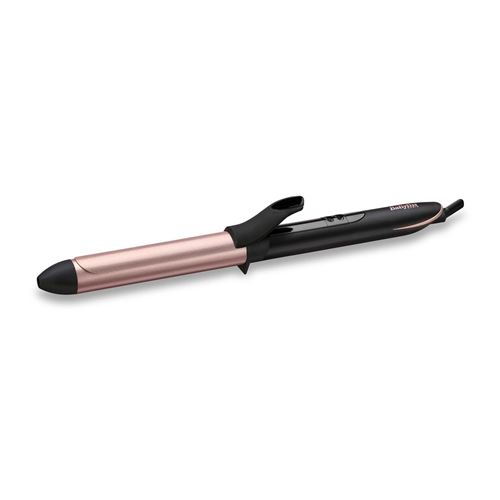 Boucleur BaByliss C451E 25 mm Curling Tong en Quartz Céramique Noir et Rose État correct BaByliss reconditionné disponible sur Fnac