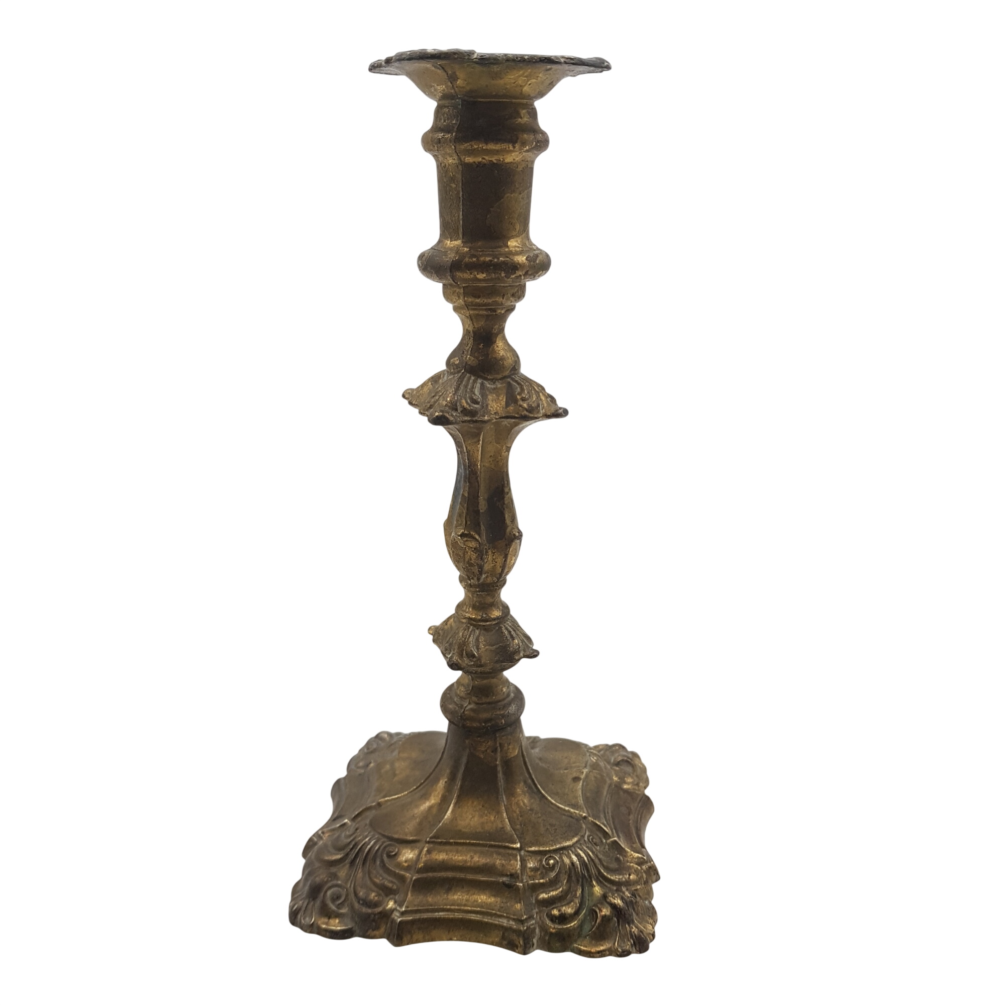 Acheter Bougeoir en laiton vintage style rococo Bon état - 20,00 € Bougeoir en laiton vintage style rococo Bon état reconditionné disponible sur Label Emmaüs