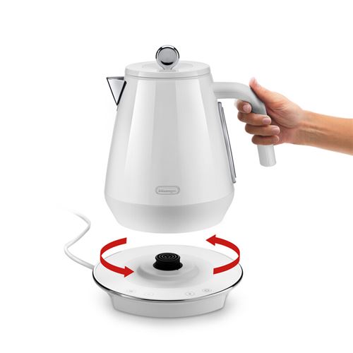Bouilloire Delonghi KBY2011.W Eclettica 1.7L Blanc État correct De'Longhi reconditionné disponible sur Fnac