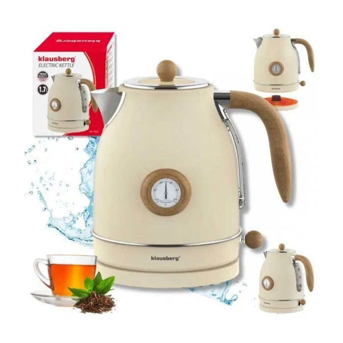 Bouilloire electrique Klausberg Bouilloire électrique 1 7 L avec thermomètre KB-9006 rétro Reconditionné reconditionné disponible sur Cdiscount Seconde Vie | Dero
