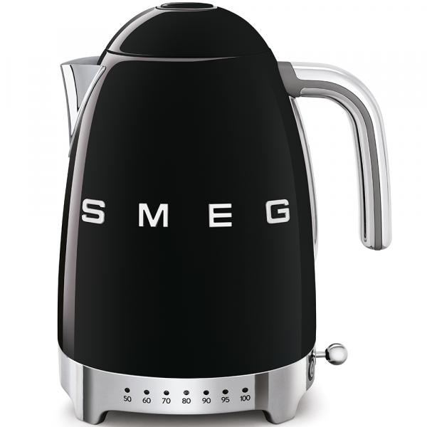 Bouilloire Smeg style années 50 noire klf04bleu - Excellent état Parfait état - 124,47 € Bouilloire Smeg style années 50 noire klf04bleu - Excellent état Parfait état Smeg reconditionné disponible sur Pixmania