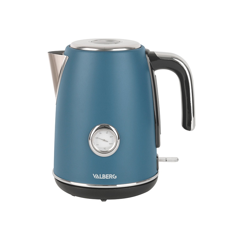 Bouilloire Valberg Val-kretro-b Bleu Bon état - 24,98 € Bouilloire Valberg Val-kretro-b Bleu Bon état reconditionné disponible sur Electro Depot