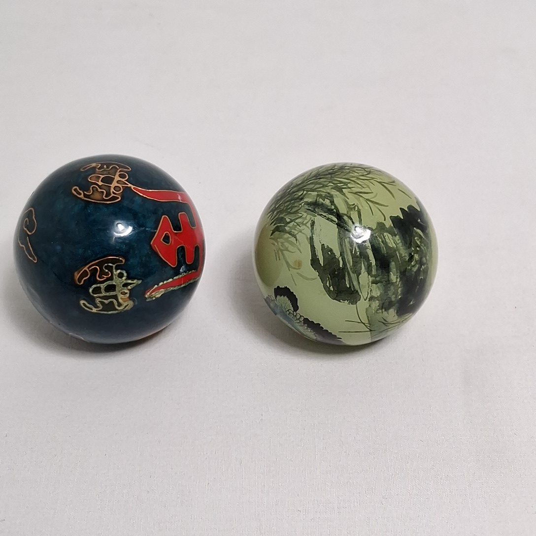 Voir photo 2 de Boules de Qi gong chinois Boules de Qi gong chinois État correct reconditionné photo 2