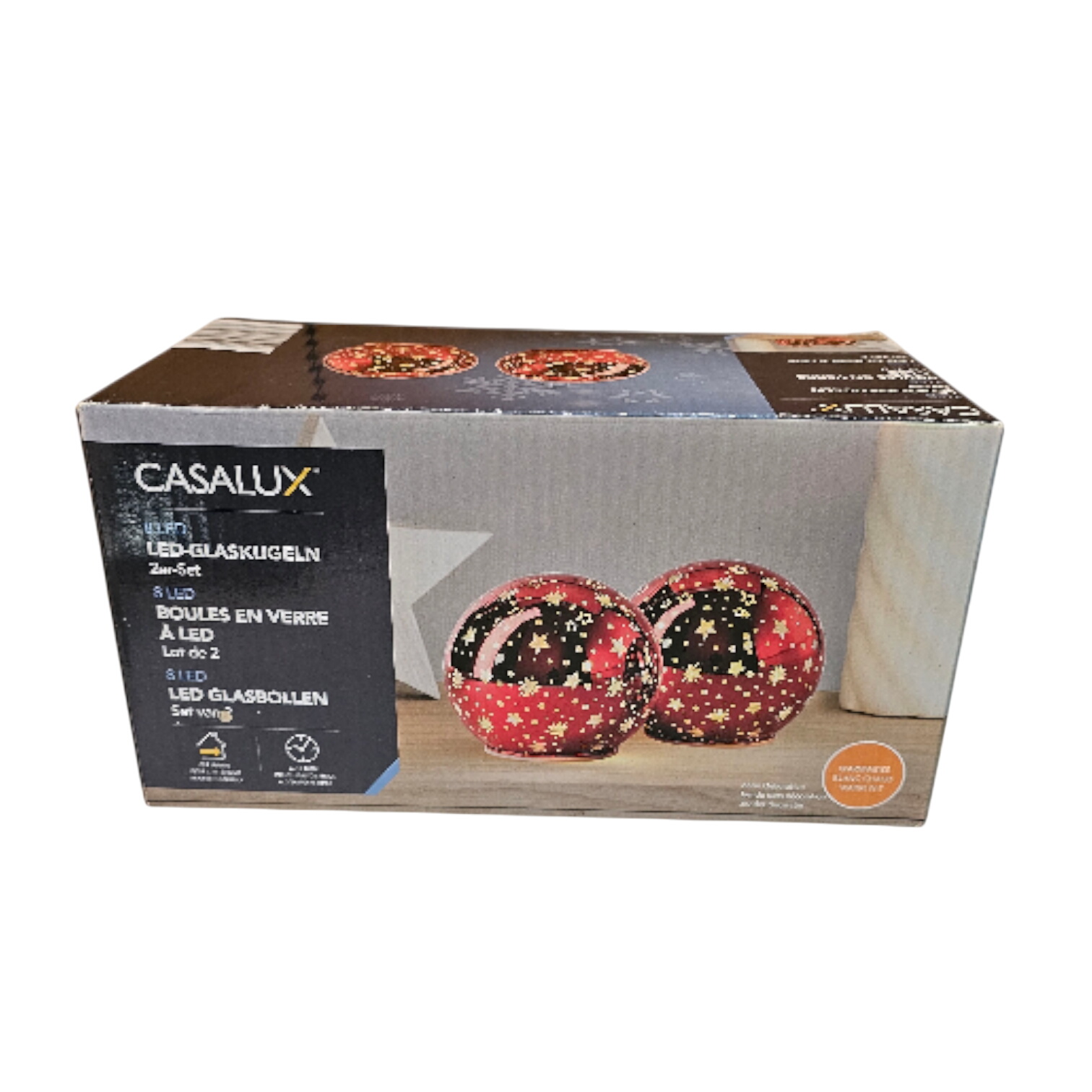 Acheter Boules décoratives de Noël LED en verre ( avec piles ) Parfait état - 11,60 € Boules décoratives de Noël LED en verre ( avec piles ) Parfait état reconditionné disponible sur Label Emmaüs
