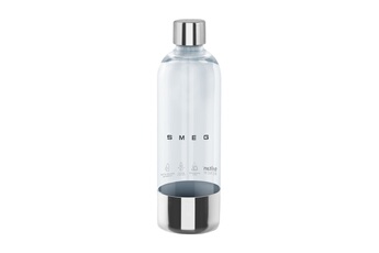 Bouteille 1 L pour machine a soda SKC01 en Tritan Renew - capacité 800 ml nette avec bouchon en acier inox Bon état Smeg reconditionné disponible sur Darty