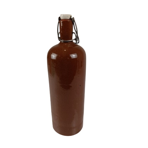 Acheter Bouteille en grès ancienne émaillé marron Bon état - 10,00 € Bouteille en grès ancienne émaillé marron Bon état reconditionné disponible sur Label Emmaüs